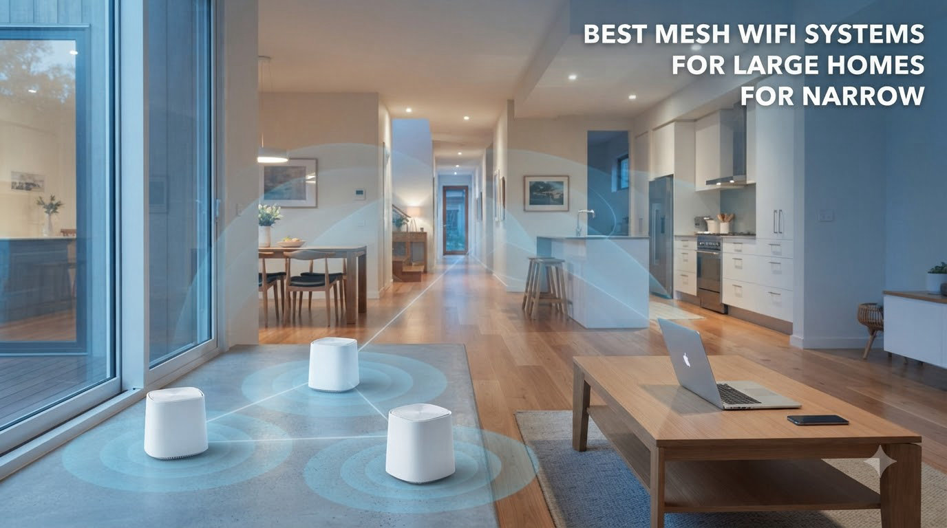 best mesh wifi systems for large homes for narrow