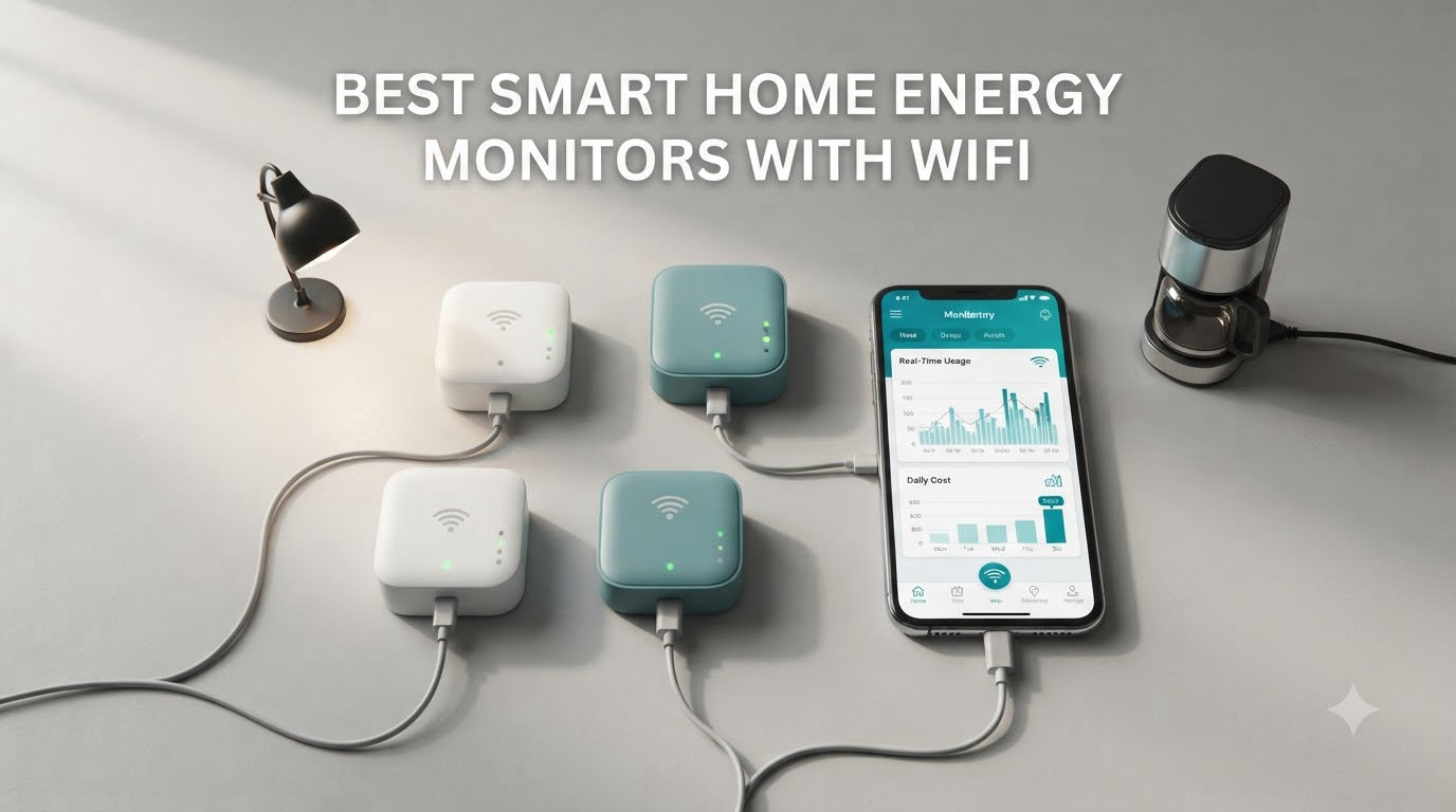 best smart home energy monitors with wifi