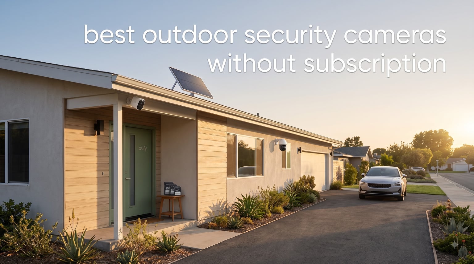 best outdoor security cameras without subscription