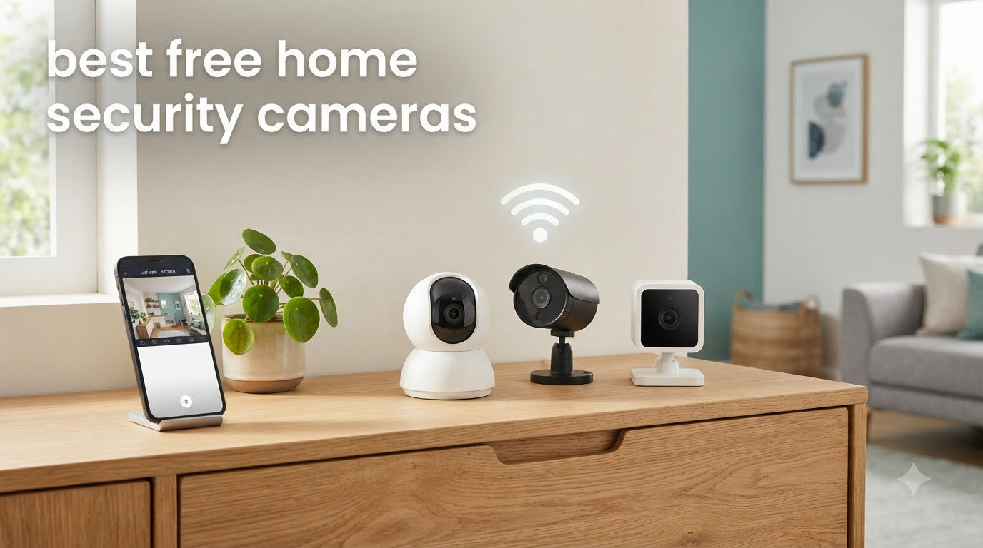 best free home security cameras
