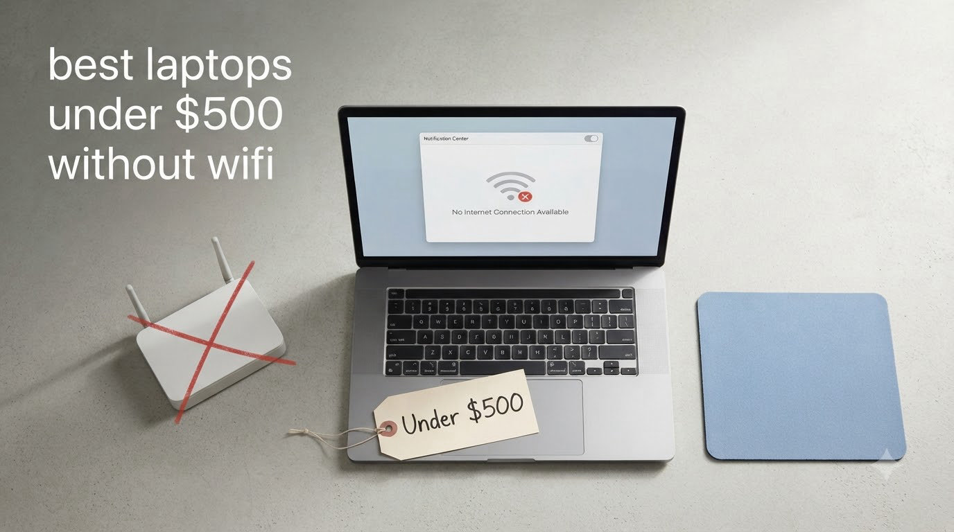best laptops under $500 without wifi