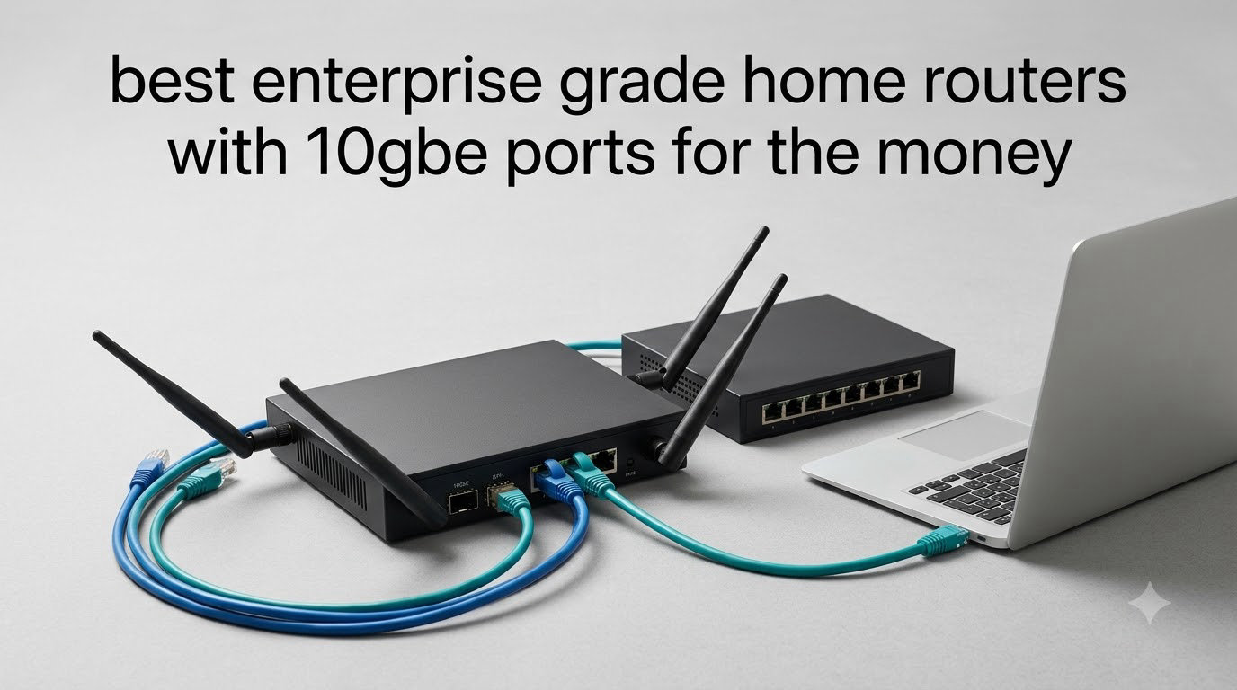 best enterprise grade home routers with 10gbe ports for the money