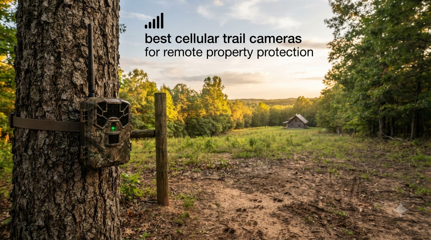 best cellular trail cameras for remote property protection