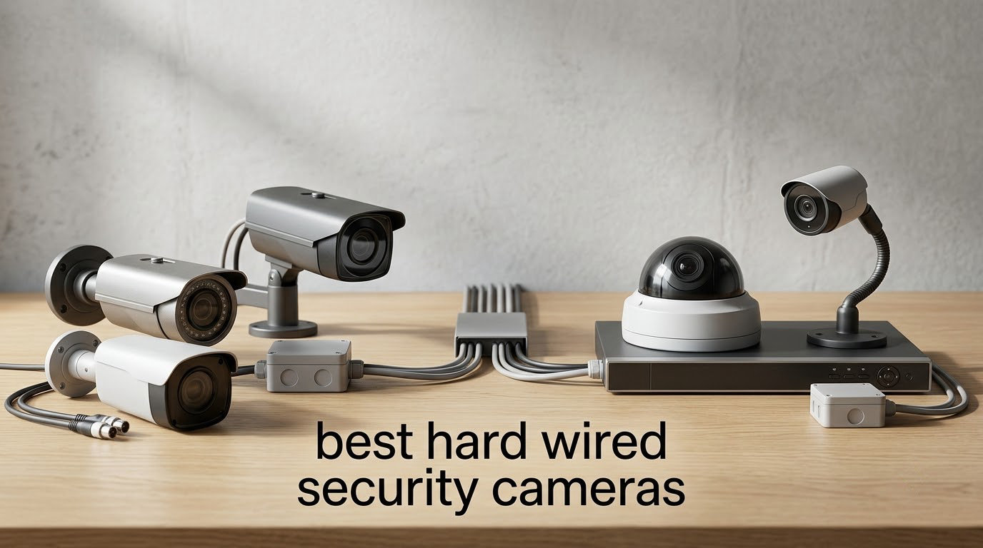 best hard wired security cameras