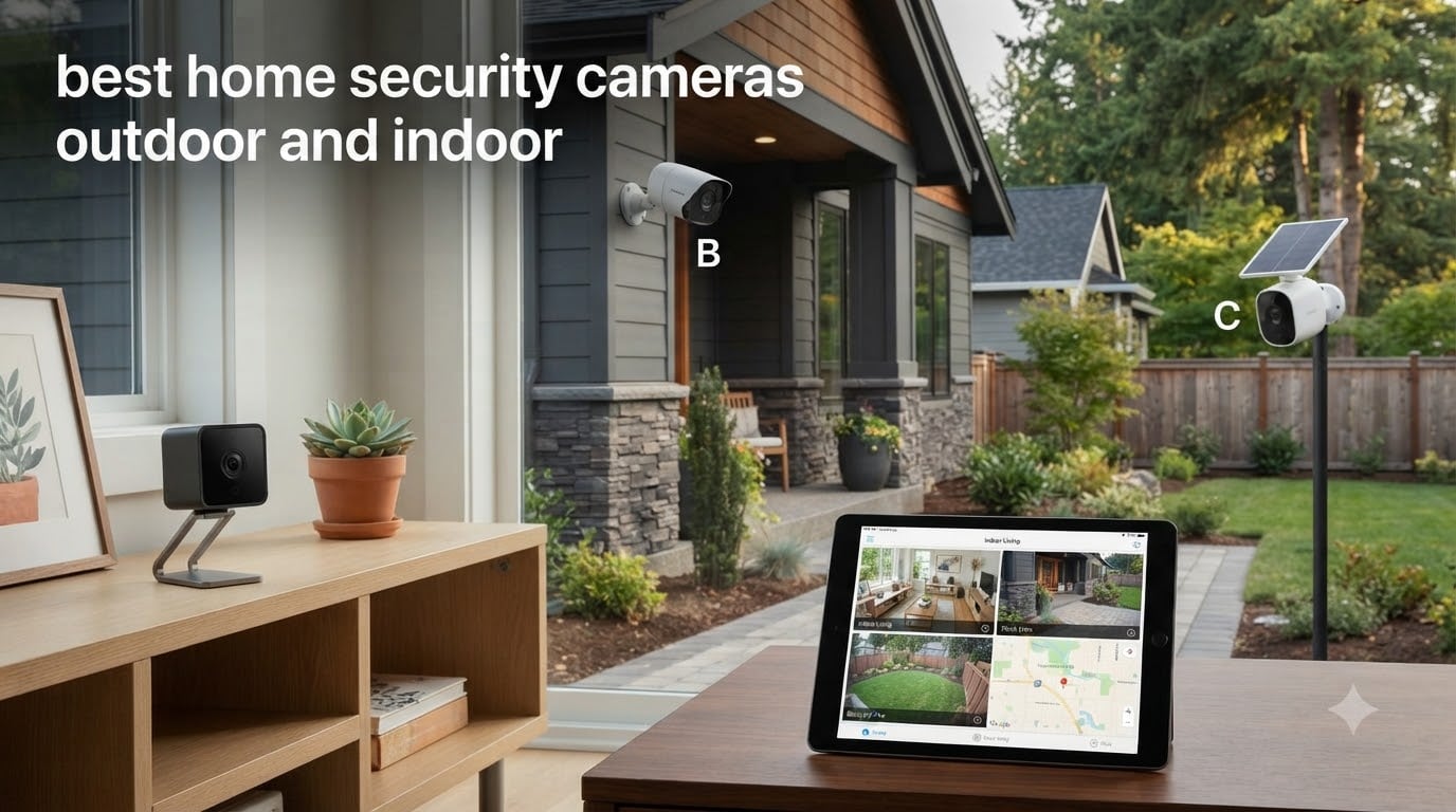 best home security cameras outdoor and indoor