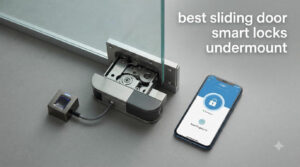best sliding door smart locks undermount
