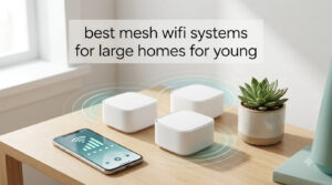 best mesh wifi systems for large homes for young