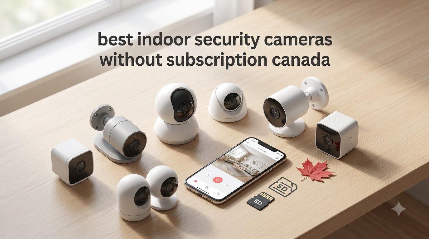 best indoor security cameras without subscription canada