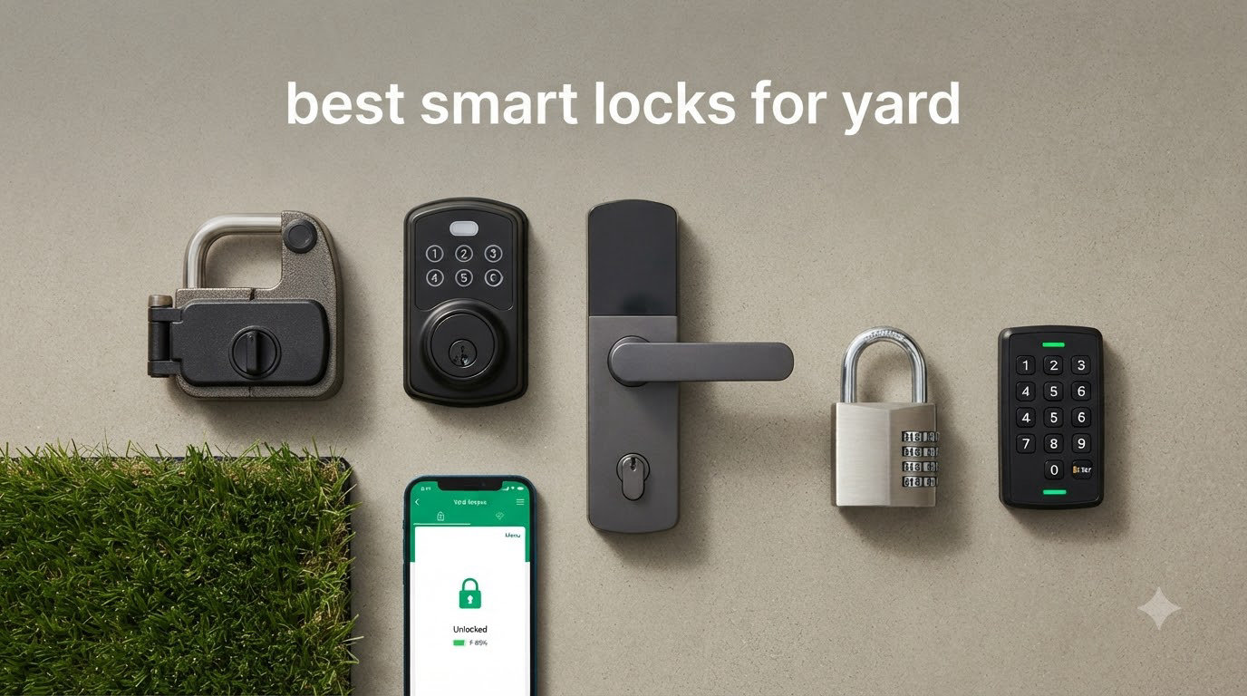 best smart locks for yard