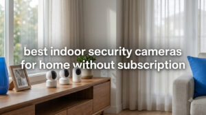 best indoor security cameras for home without subscription