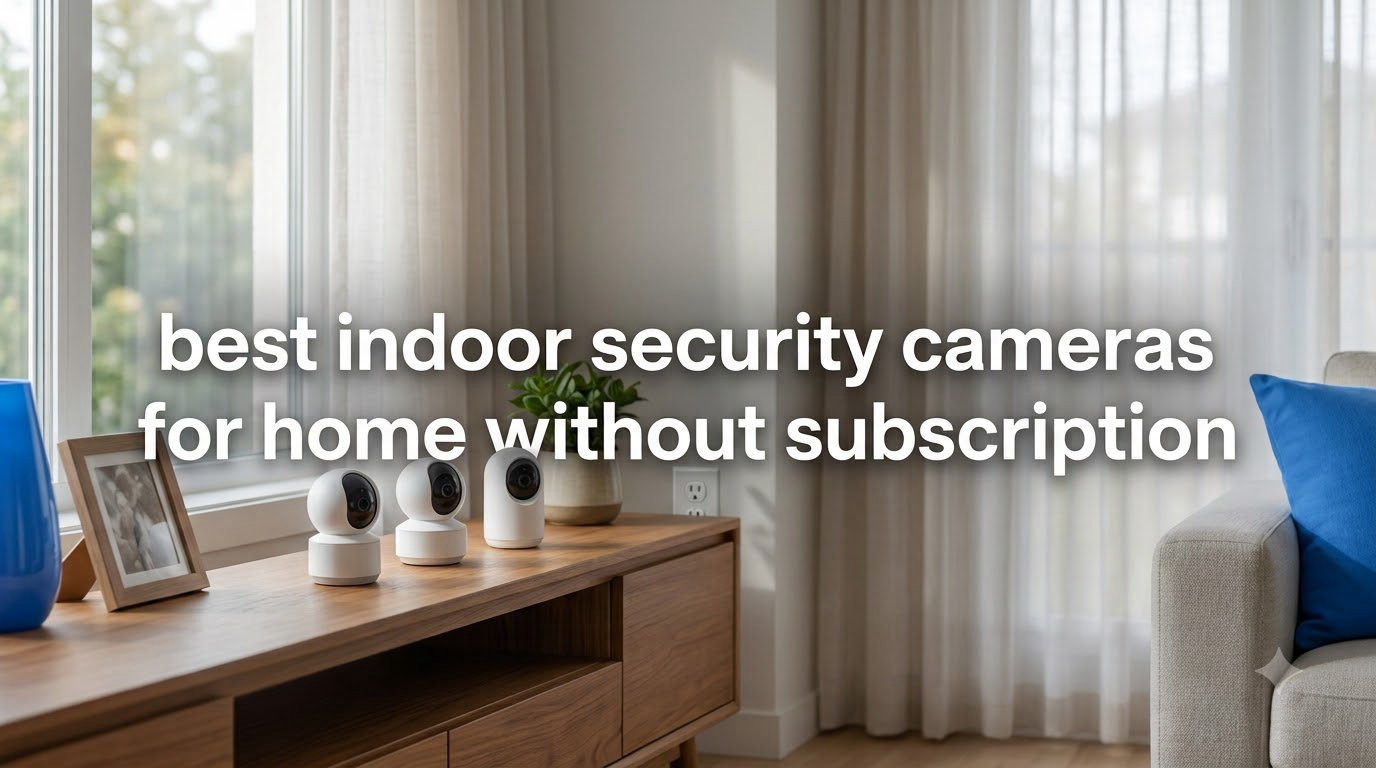 best indoor security cameras for home without subscription