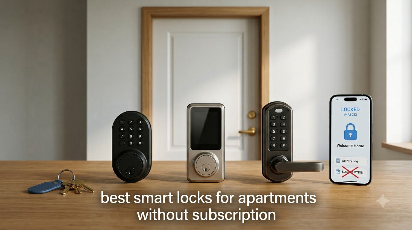best smart locks for apartments without subscription