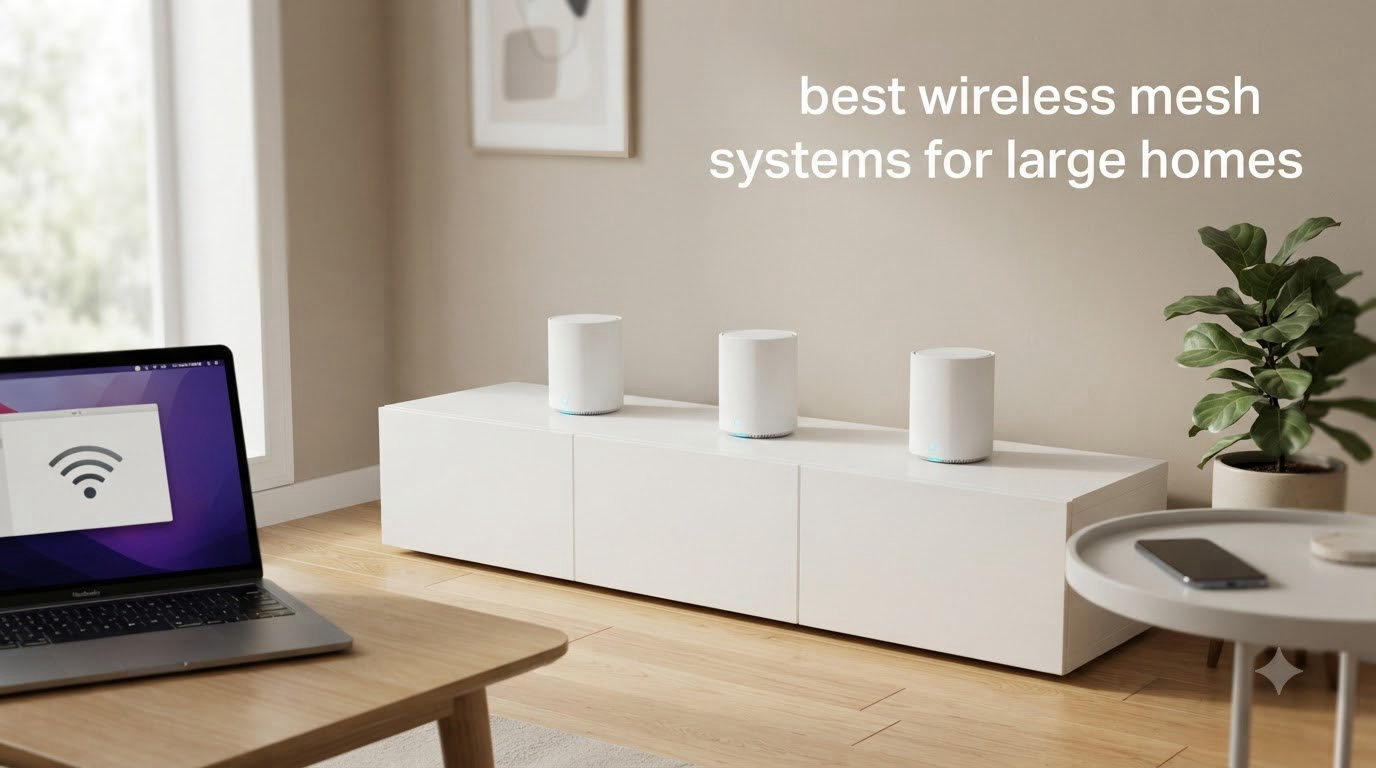 best wireless mesh systems for large homes