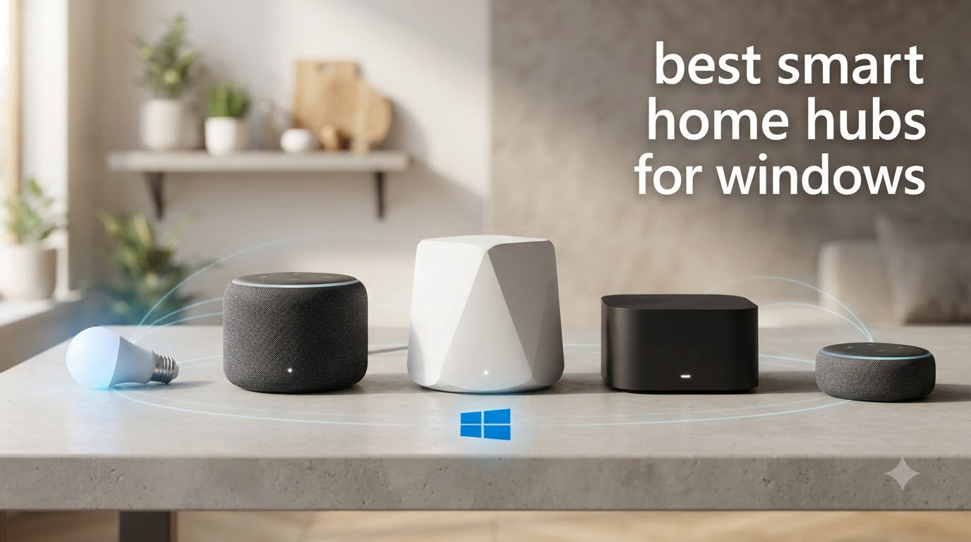 best smart home hubs for windows