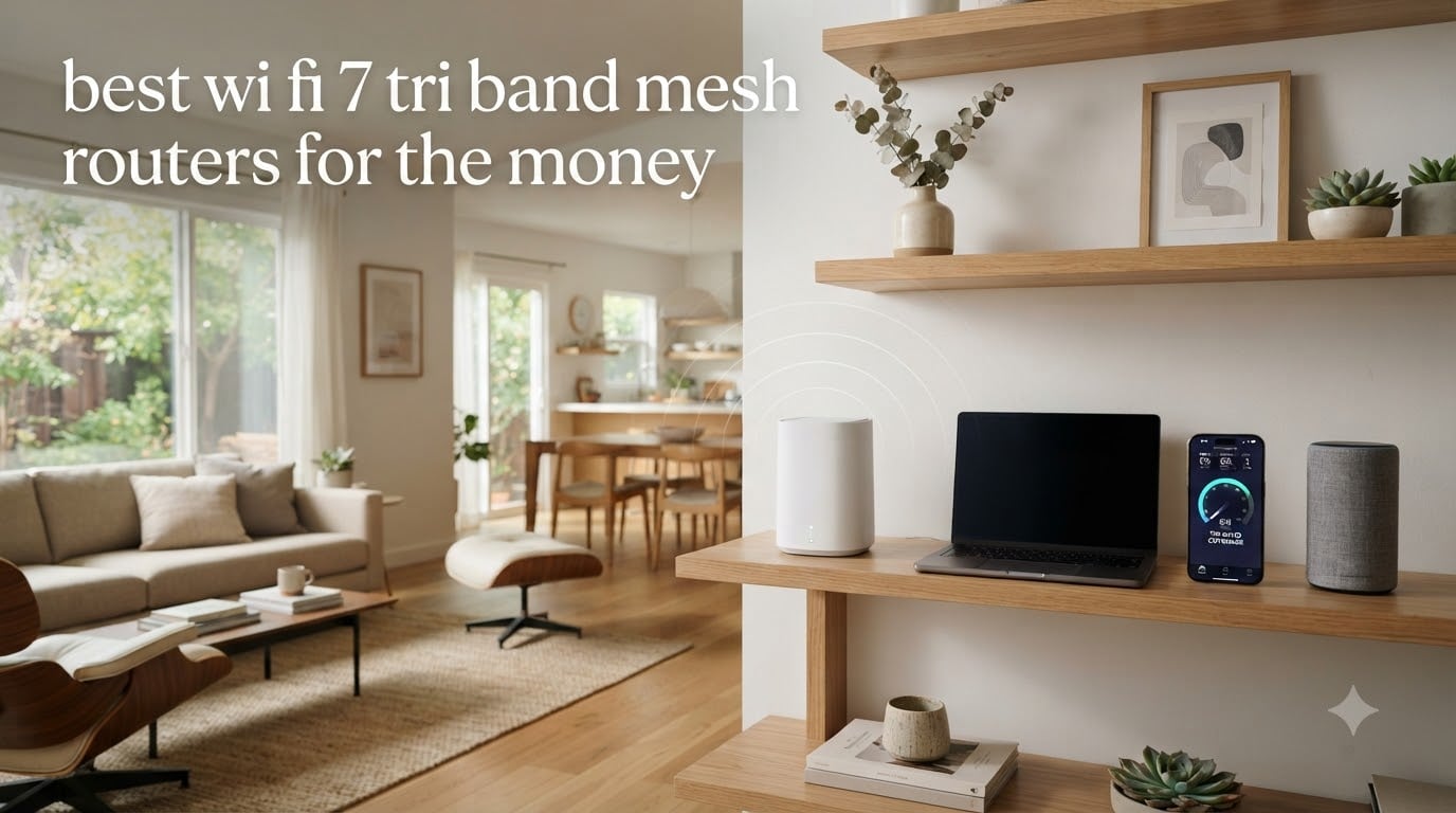 best wi fi 7 tri band mesh routers for the money