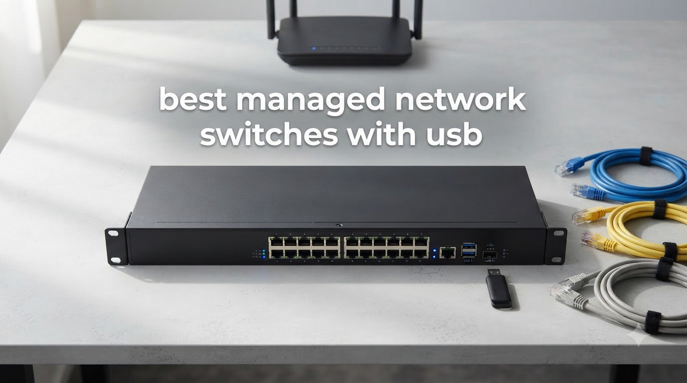 best managed network switches with usb