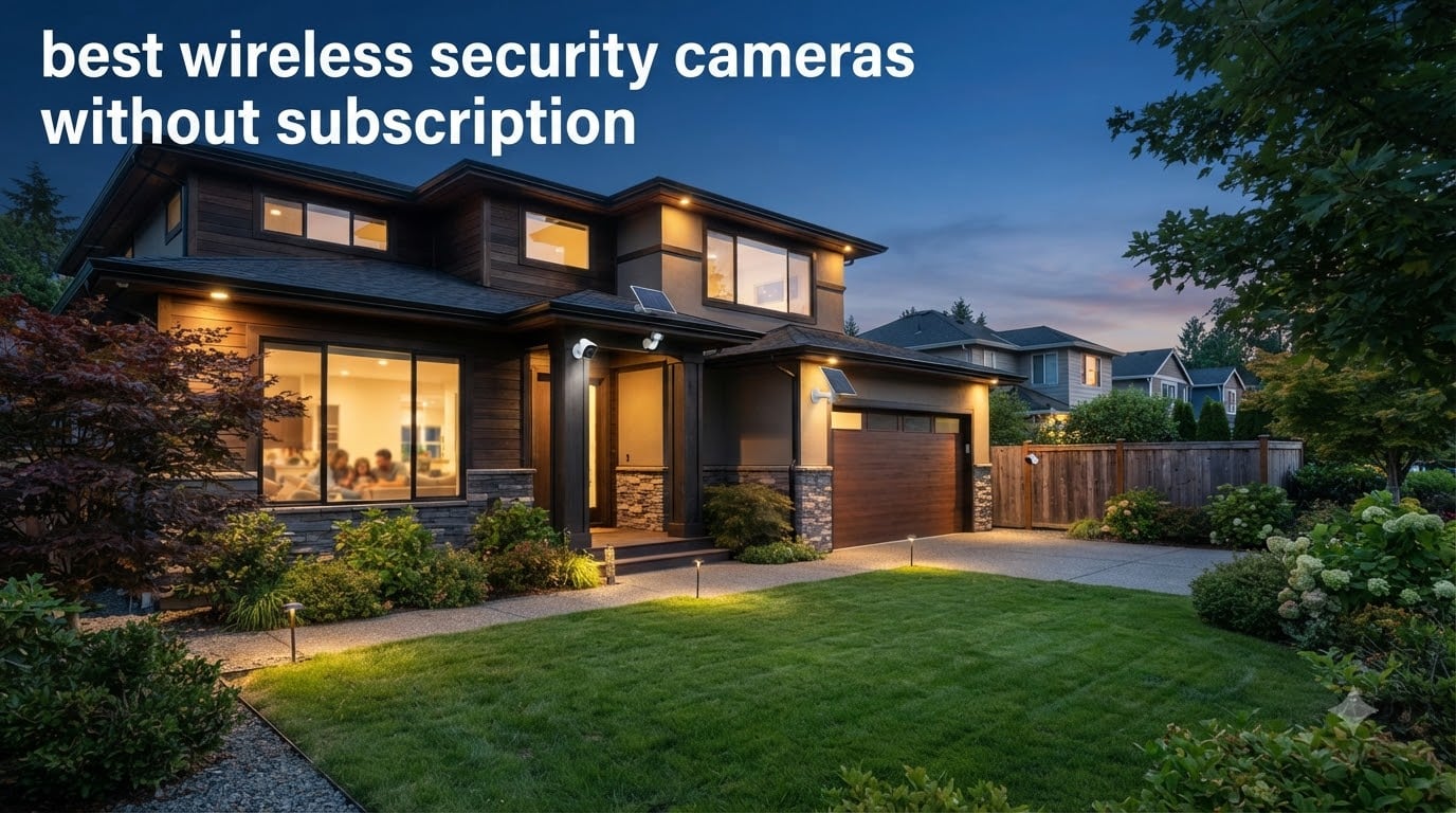 best wireless security cameras without subscription