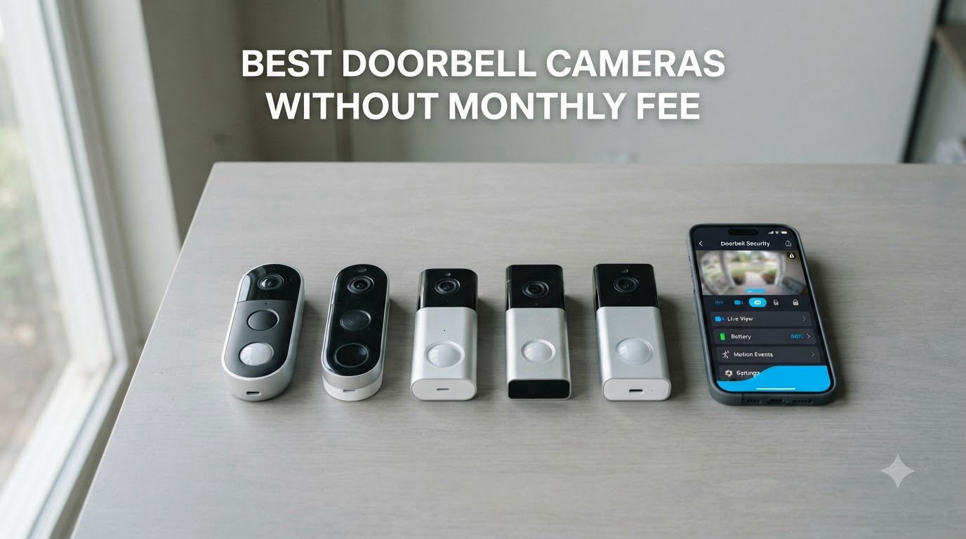 best doorbell cameras without monthly fee