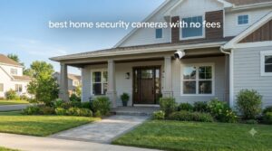 best home security cameras with no fees