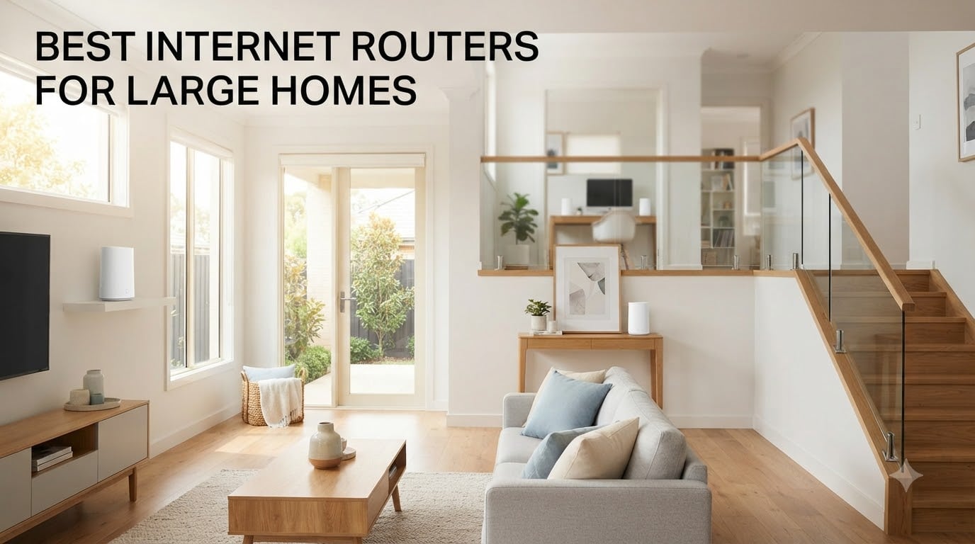 best internet routers for large homes