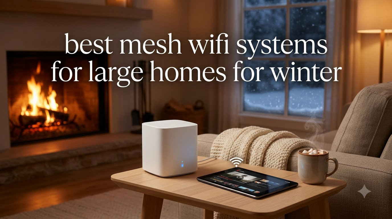 best mesh wifi systems for large homes for winter