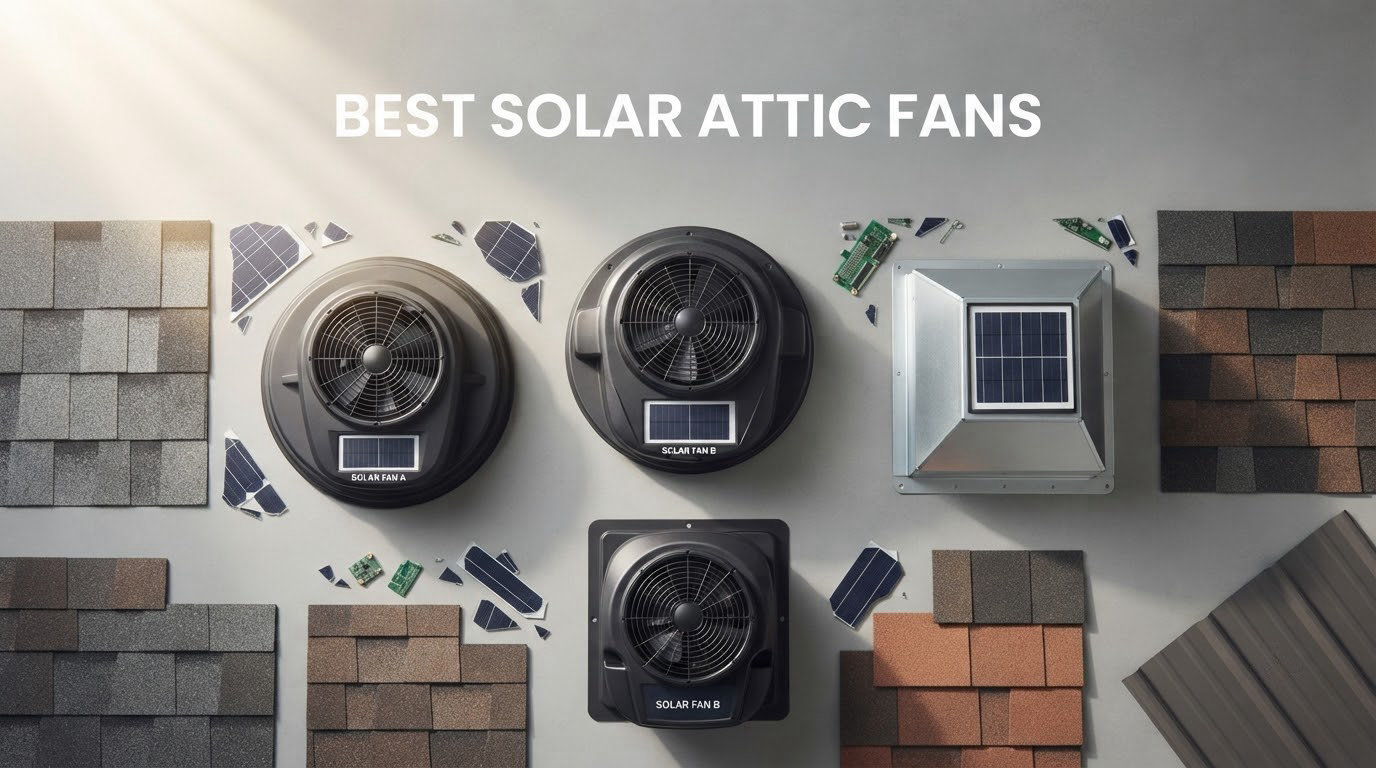 best solar attic fans