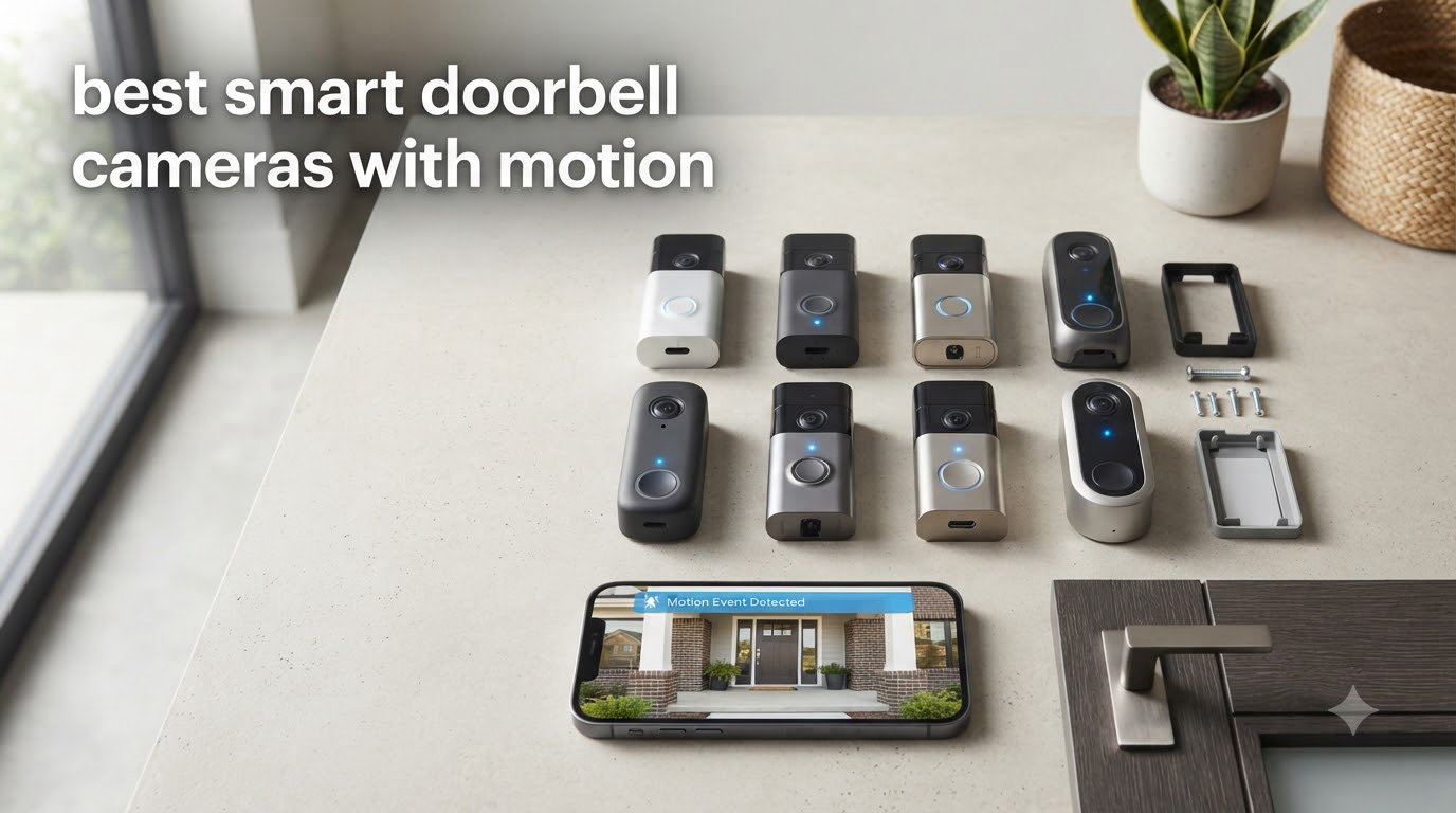 best smart doorbell cameras with motion