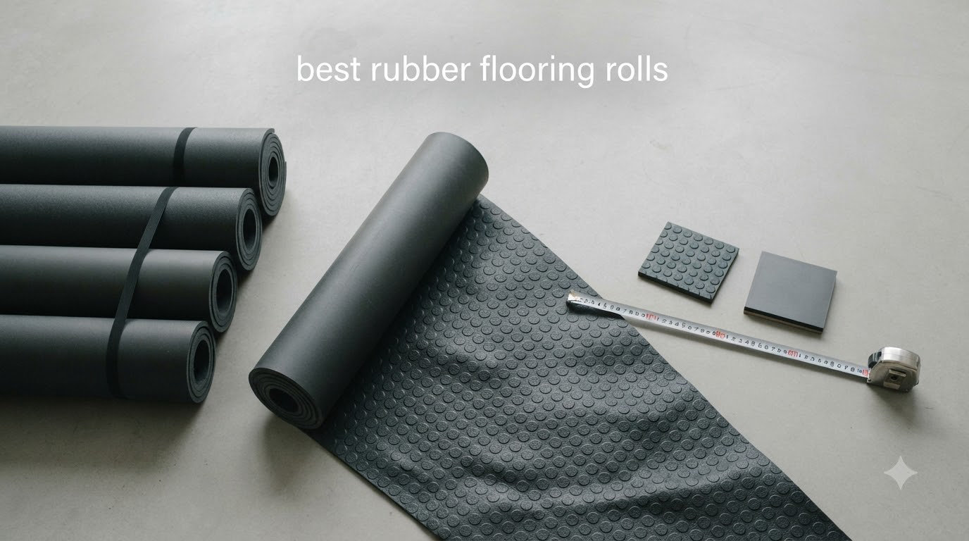 best rubber flooring rolls