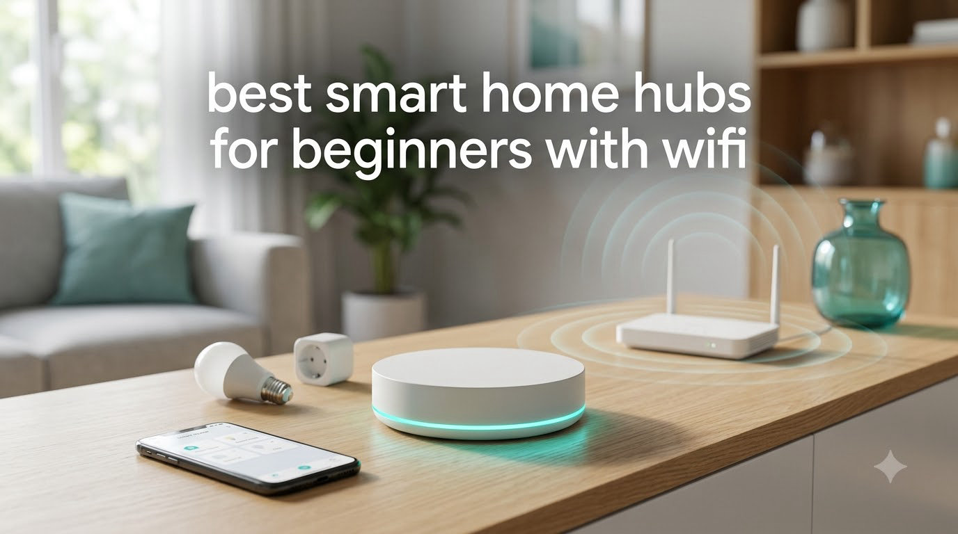 best smart home hubs for beginners with wifi