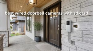 best wired doorbell cameras with sd card