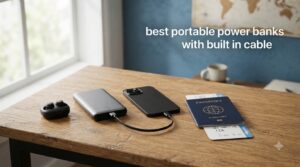 best portable power banks with built in cable