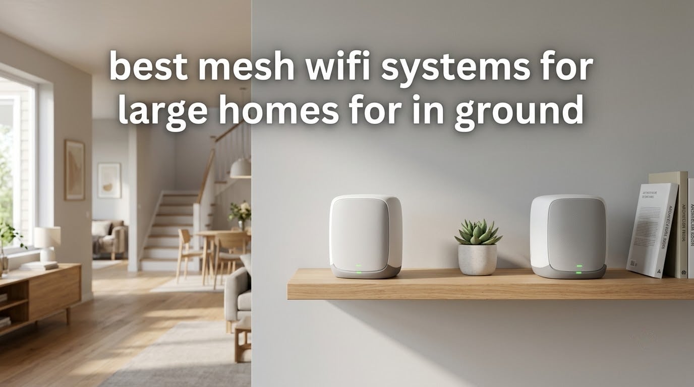 best mesh wifi systems for large homes for in ground