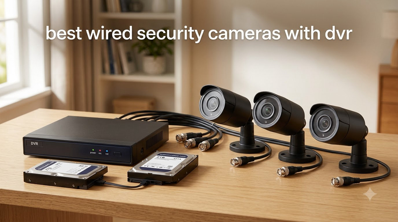 best wired security cameras with dvr