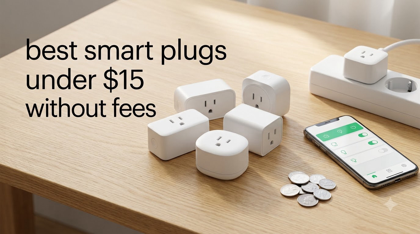 best smart plugs under $15 without fees