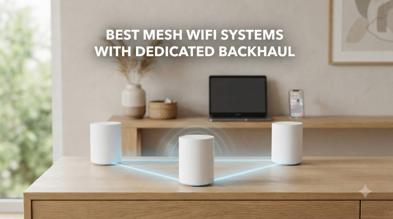 best mesh wifi systems with dedicated backhaul