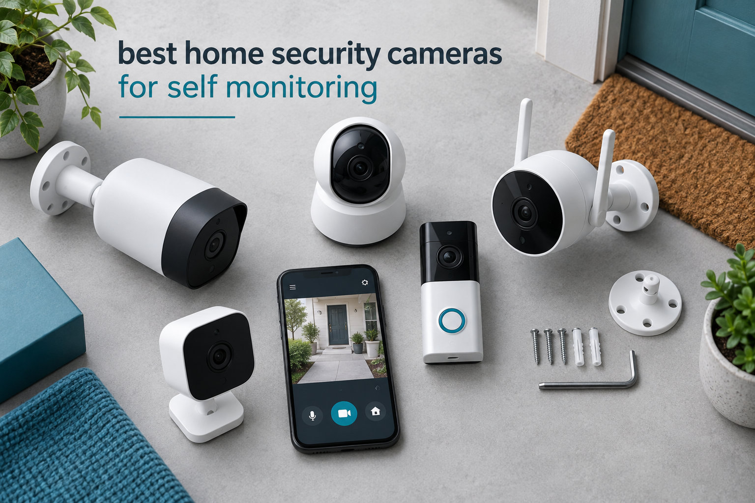 best home security cameras for self monitoring
