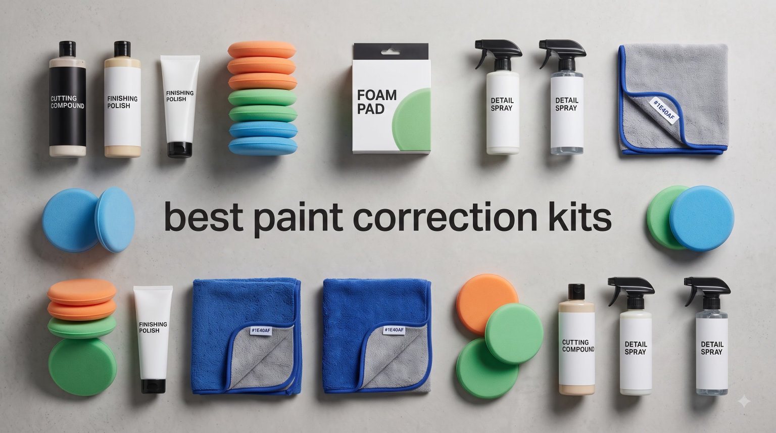 best paint correction kits