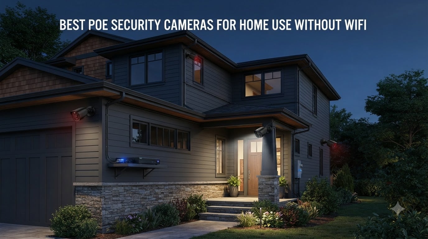 best poe security cameras for home use without wifi