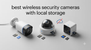 best wireless security cameras with local storage