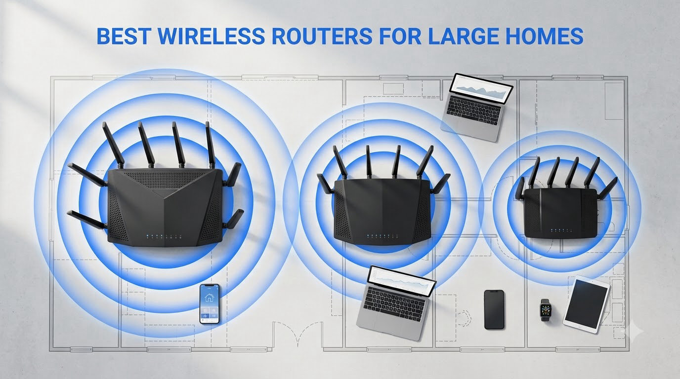 best wireless routers for large homes