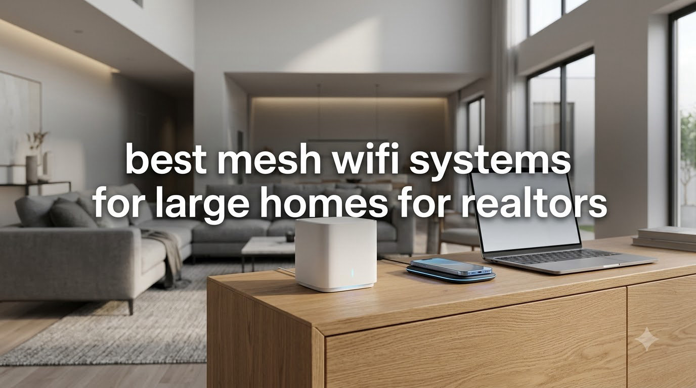 best mesh wifi systems for large homes for realtors