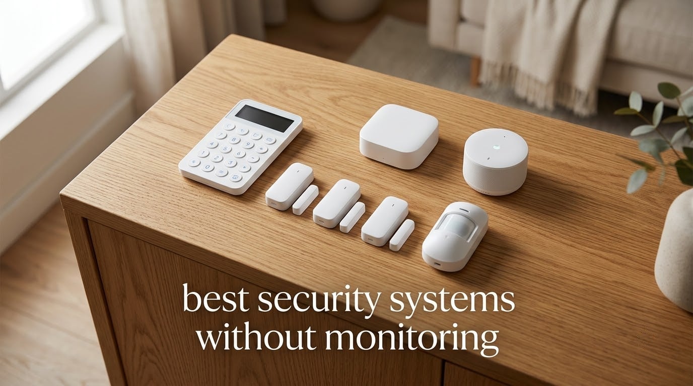 best security systems without monitoring