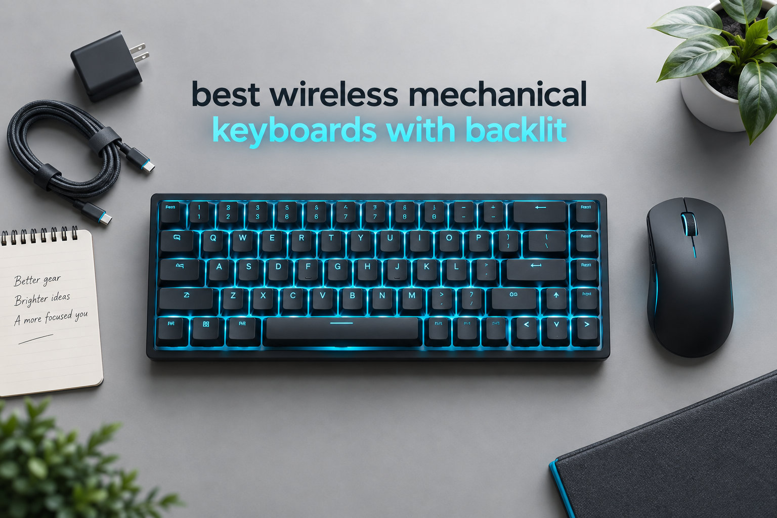 best wireless mechanical keyboards with backlit