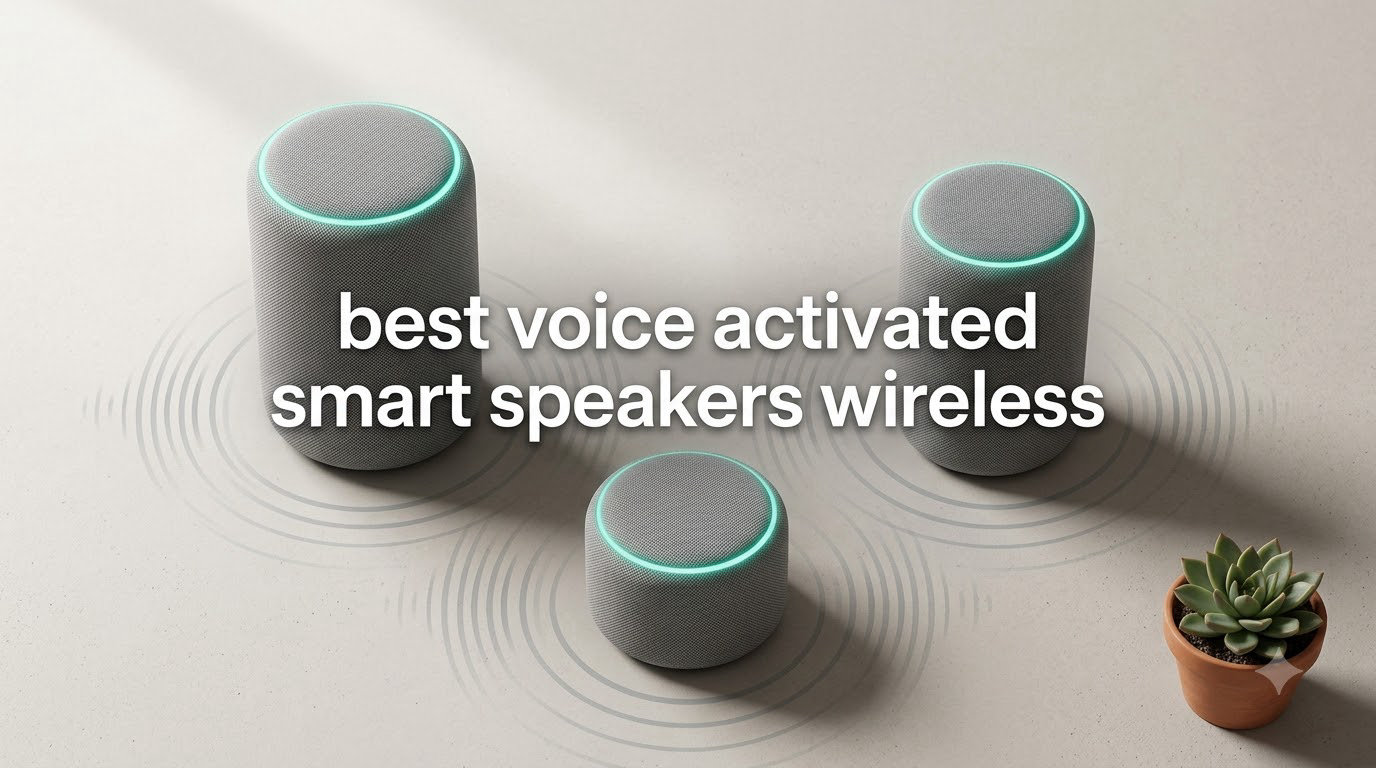 best voice activated smart speakers wireless