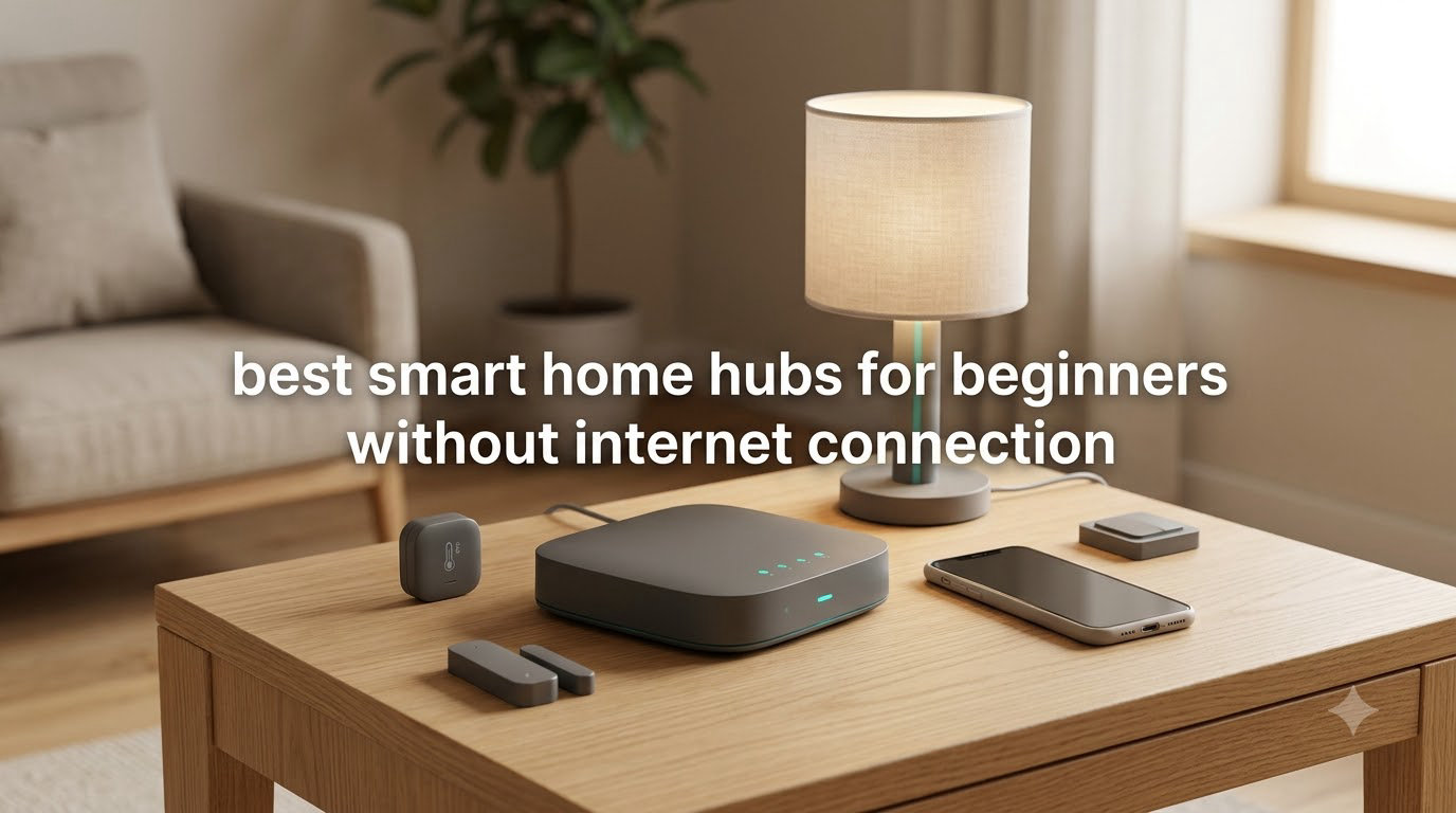 best smart home hubs for beginners without internet connection