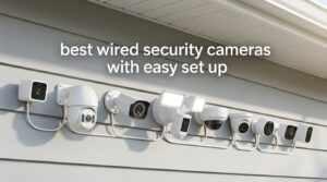 best wired security cameras with easy set up