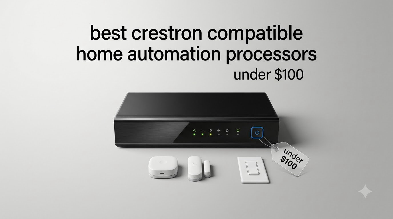 best crestron compatible home automation processors under $100