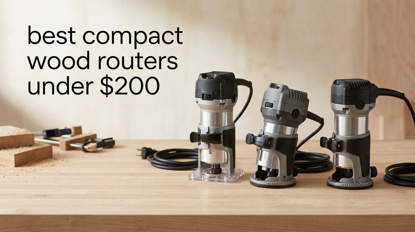 best compact wood routers under $200