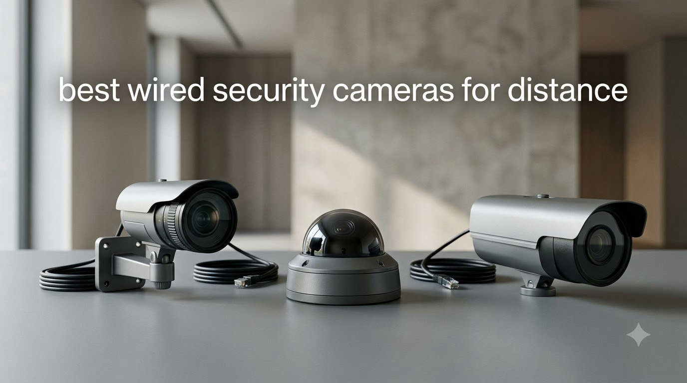 best wired security cameras for distance