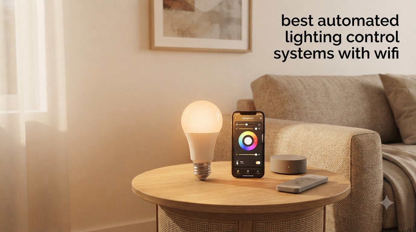 best automated lighting control systems with wifi